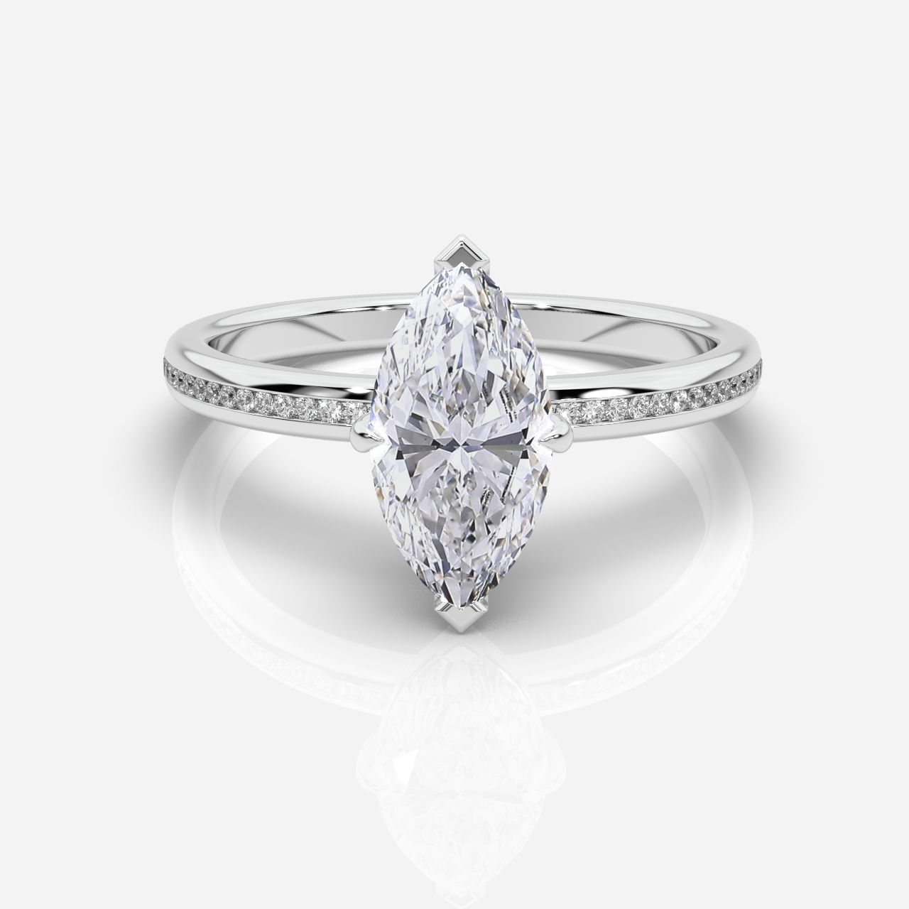 Mia Diamond Band Marquise